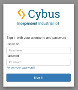 Cybus Portal Login